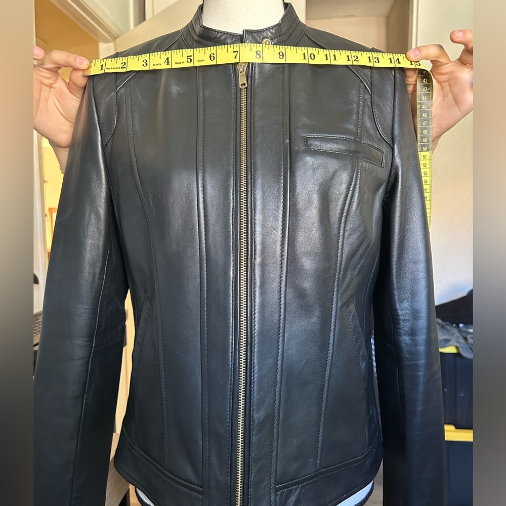 A timeless addition to your wardrobe, this moto.